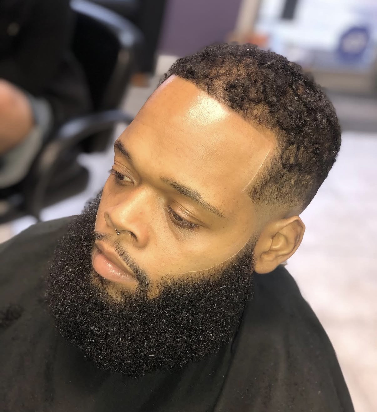 Rich Clientele client haircut 01