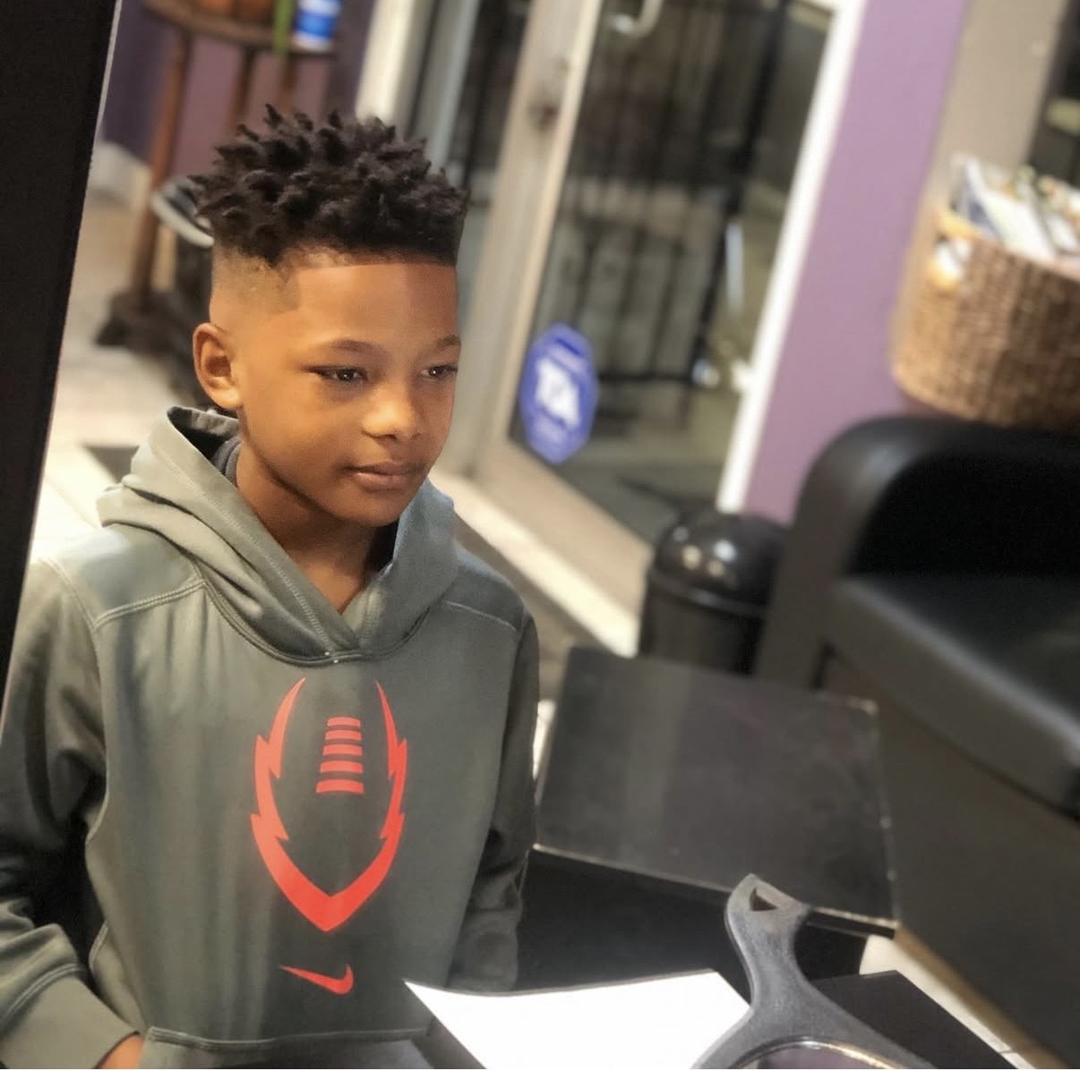 Rich Clientele client haircut 09